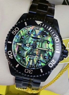 Invicta - Pro Diver   Diamond Hour Markers Deep BLUE Plating 47mm  mens watch