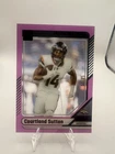 2024 Panini Clearly Donruss Football Purple Courtland Sutton #18
