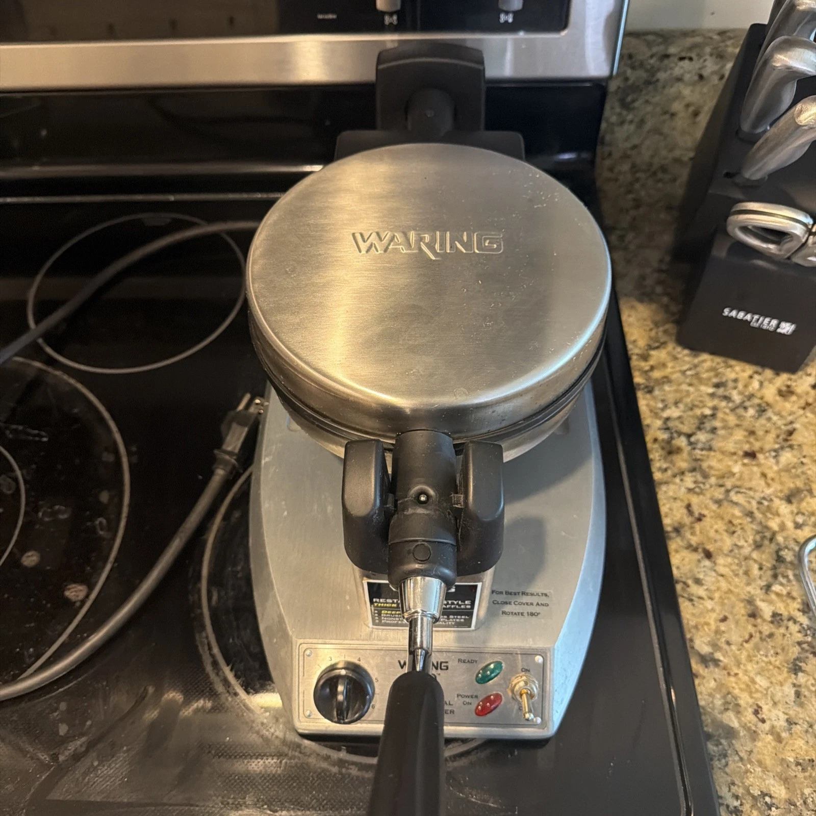 Waring Pro WMK300 Professional Belgian Waffle Maker No Box