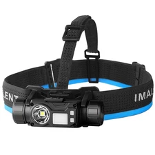 IMALENT HT50 Headlamp 3000 Lumens LED Head Torch with Red Light Rechargeable