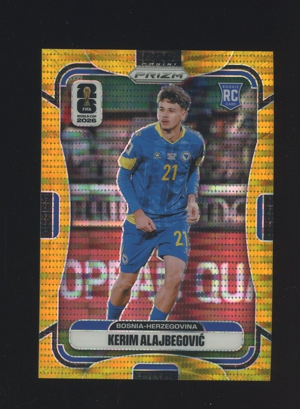 2026 Panini Gold Preferred Prizm World Cup Soccer #475 Kerim Alajbegovic 5/10