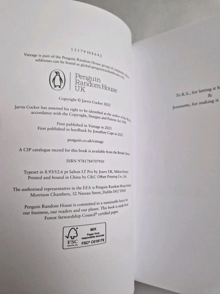 SIGNED Jarvis Cocker PULP GOOD POP BAD POP - Image 4 of 4