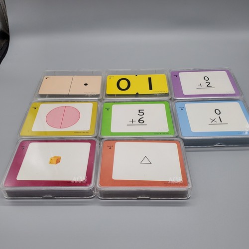 Vintage KeyMath Card Decks 1980 American Guidance Service AGS Education - Picture 13 of 18