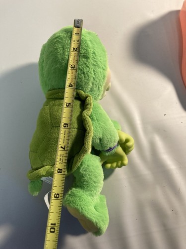 JAKKS Animals Babies Nursery Turtle Stuffed Plush 10" Thumb Sucking - Picture 3 of 3