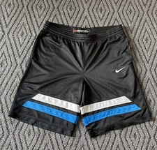 Vintage Nike Mens Basketball Shorts Blue Gray Tag Size Large