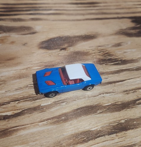 Matchbox Superfast Nr. 1, blauer Dodge Challenger mit Originalkarton - Bild 9 von 15