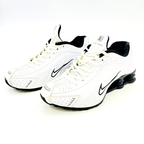 NIKE Shox R4 White Black MEN SZ 8 | eBay