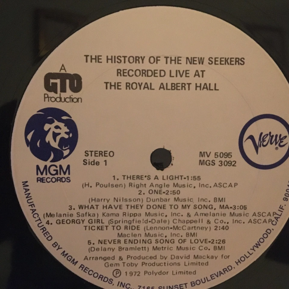 НОВЫЕ ИСКАТЕЛИ LP НОВЫЕ ИСКАТЕЛИ, ЖИТЬ В АЛЬБЕРТ-ХОЛЛЕ - Изображение 3 из 4