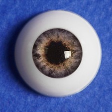 Dollmore MSD acrylic eyes OOAK 14mm - Optical Half Round Acrylic Eyes CC05
