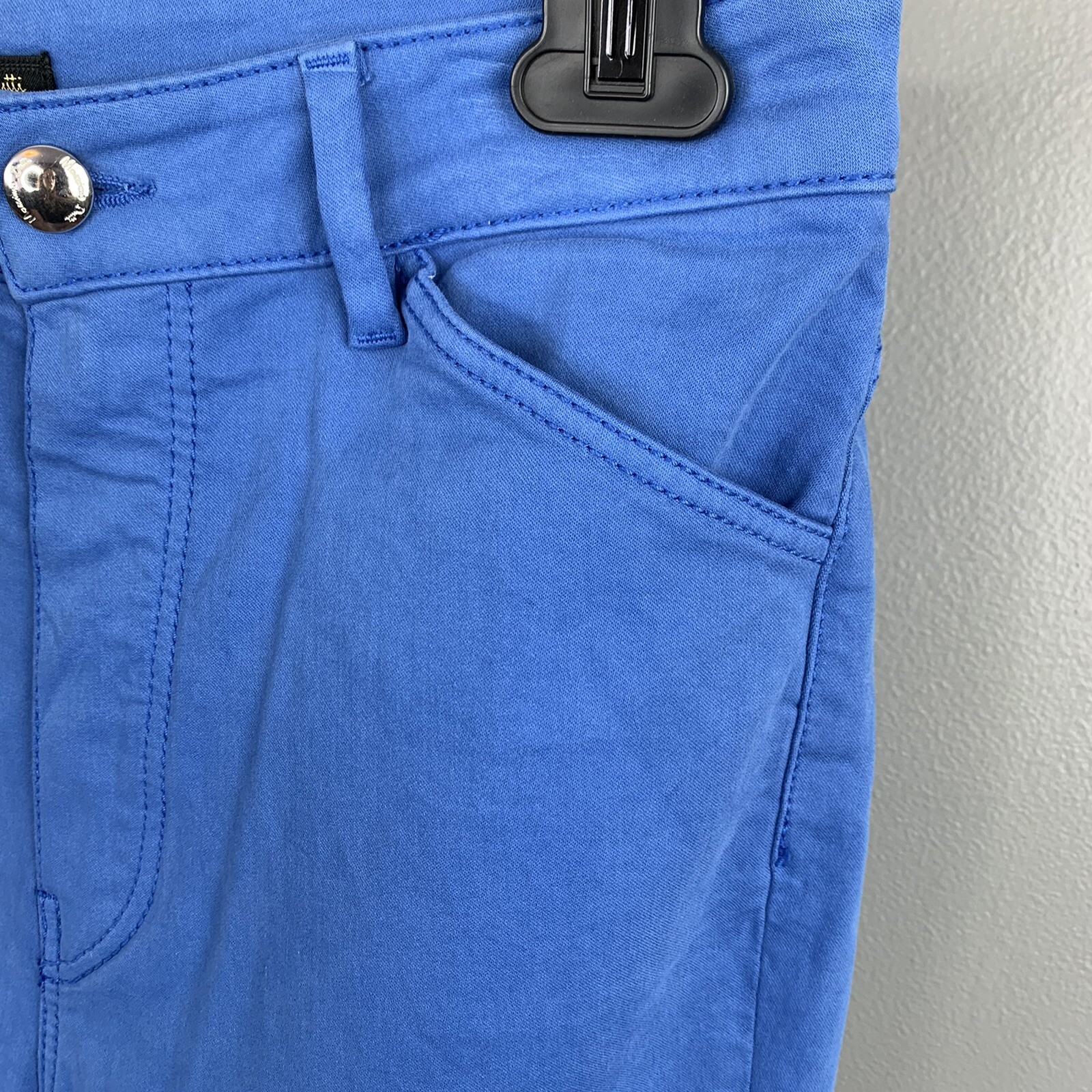 Massimo Dutti Womens Size 4 Skinny Fit High Rise Cropped Bootcut Pants NWT image 5