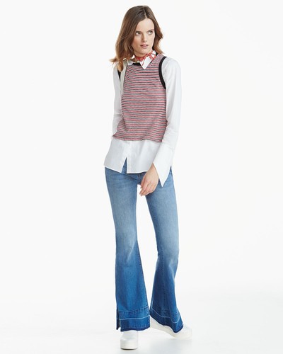 Rag & Bone Women's Size XS / 0 Racerback Sleeveless Tank Top Striped Cotton $88 - Picture 6 of 7