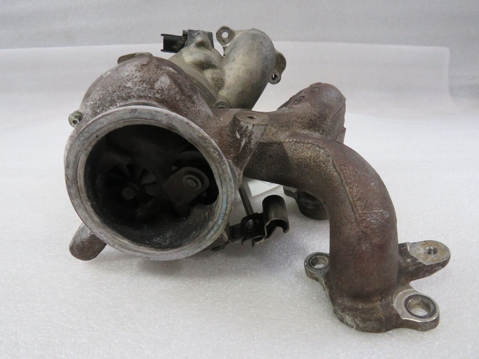 Maserati Quattroporte, Ghibli, LH, Exhaust Manifold w/ Turbo, Used, P/N 297712