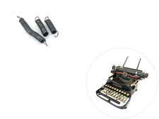 Sublever Spring Set for Corona No.3 Typewriter Folding Antique Vtg Part thumbnail