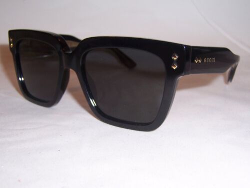 NUEVAS GAFAS DE SOL GUCCI GG 1084S 001 NEGRAS/GRISES 54 MM AUTÉNTICAS 1084 - Imagen 4 de 8