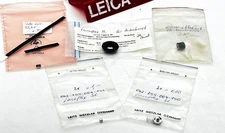 Leicaflex SL replacement parts, mixed items, look unused w/ serial #