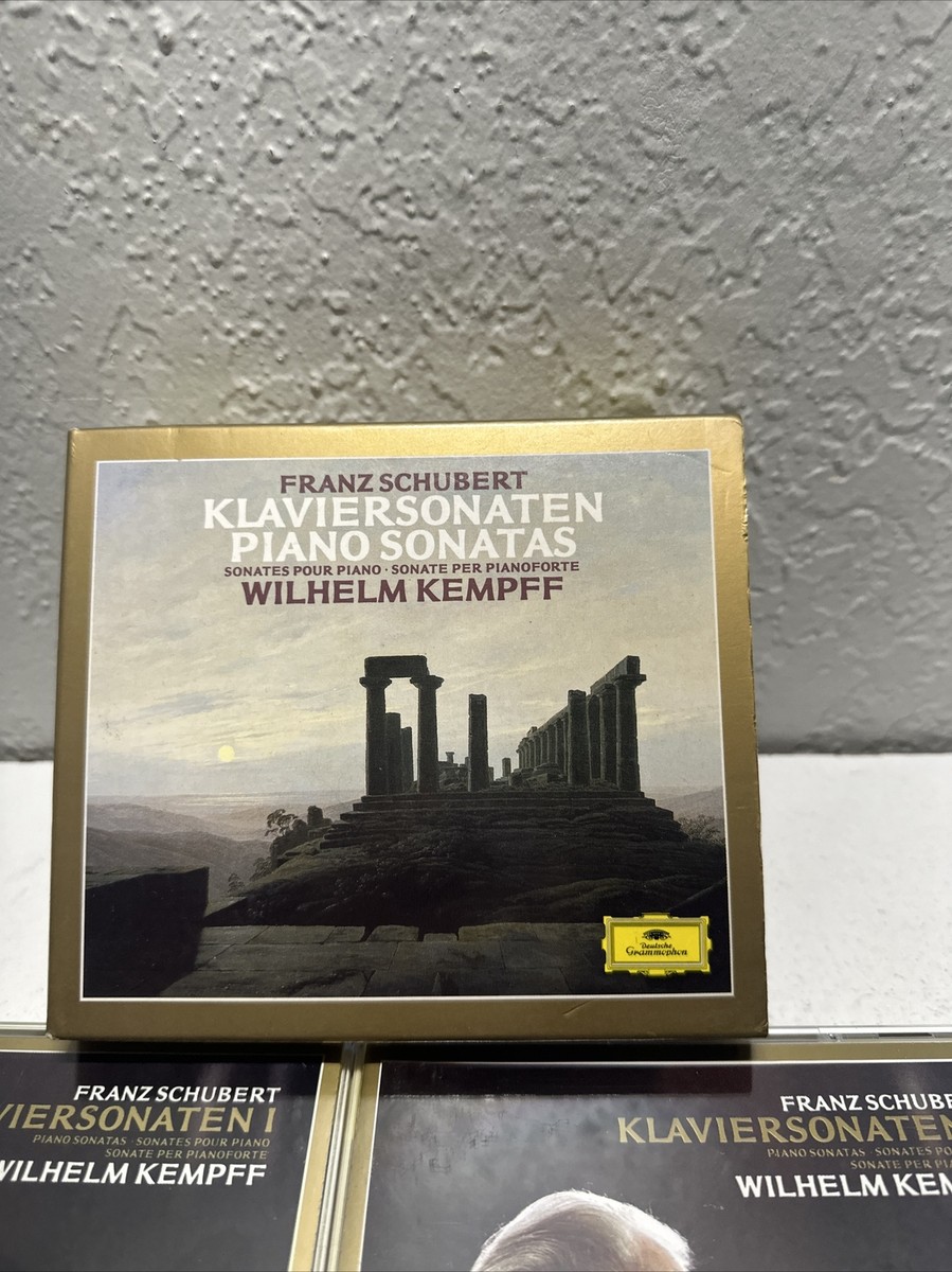Franz Schubert - Piano Sonatas (7 CD Set) Wilhelm Kempff N | eBay
