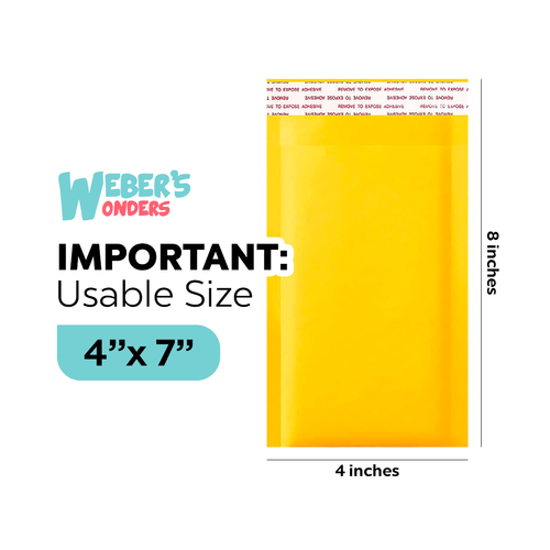 Any Size Kraft Bubble Mailers Shipping Mailing Padded Bags Envelopes Self-Seal - Picture 21 of 34