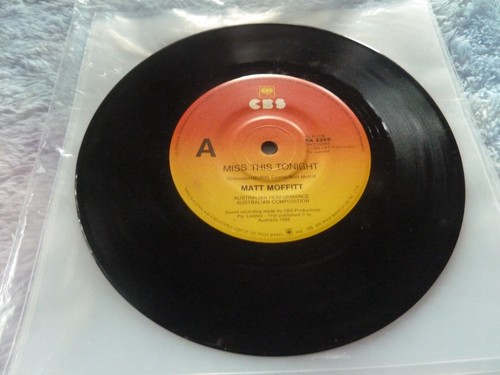 Matt Moffitt Miss this tonight 7" record 1985 Australian performer