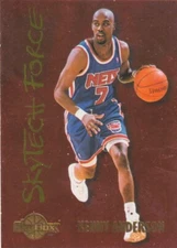 KENNY ANDERSON: 1994-95 SKYBOX SKYTECH-FORCE INSERT CARD # SF 1