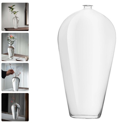Plum Vase Flower Utensil Baby Glass Planter Hydroponics for Home Decor
