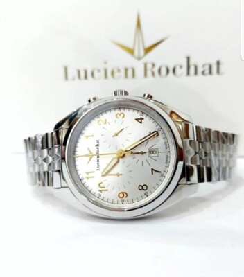 Orologio Lucien Rochat Ivory Dial Elfenbeinfarb. Ziffernblatt/echt- Goldziffern