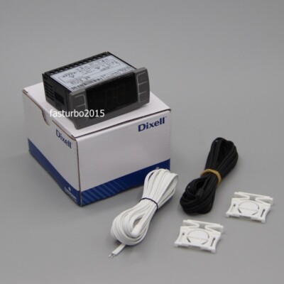 Dixell Temperature Controller XR06CX-4N1F1 w/ 2pcs probes & brackets b