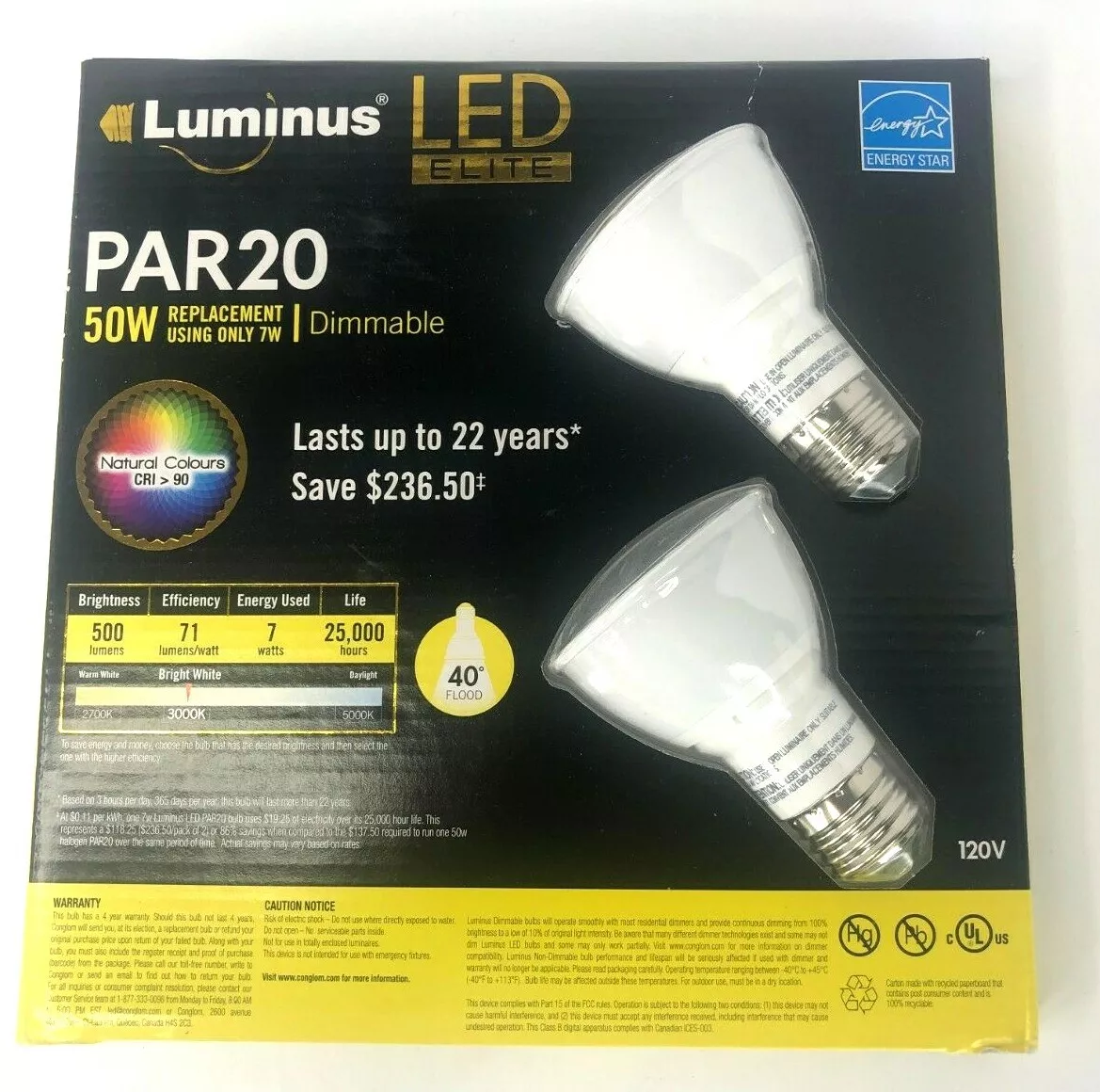 Luminus online led par20