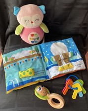 BABY TOY Lot J   Mix Developmental Toys   Carters, Keys Plush Melissa Doug Book
