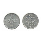 Collection of 55 Norway Km417 (Au) 25 Ore Coins π³π΄ Free Shipping!