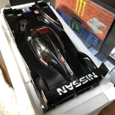 AUTOart 1/18 NISSAN GT-R LM NISMO 2015 test Car Black w/Box Japan