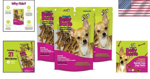 Resealable Yogurt Dog Treats - Pressure-Molded for Safe Digestion, Fresh Breath - Picture 2 of 9