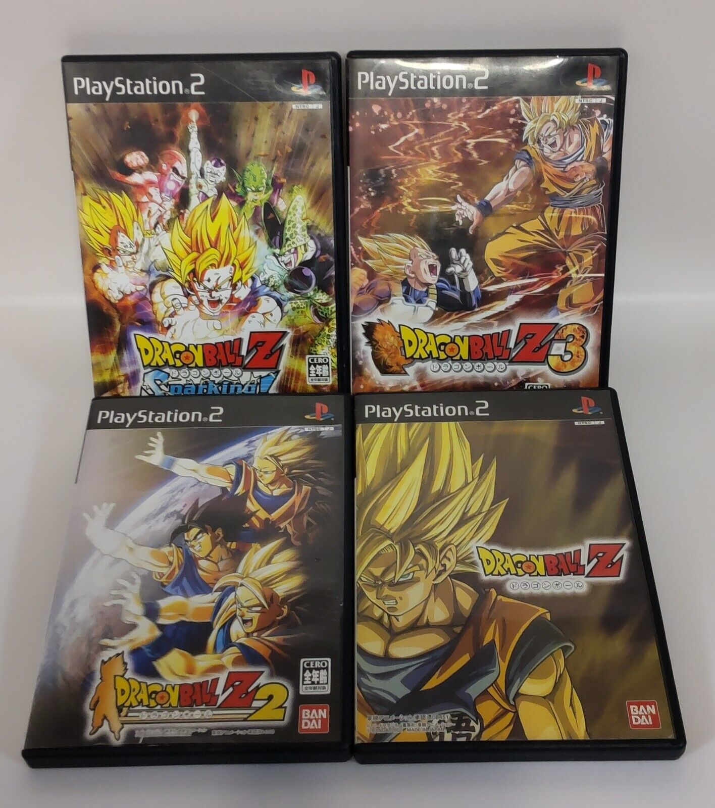 All DRAGON BALL Videogames