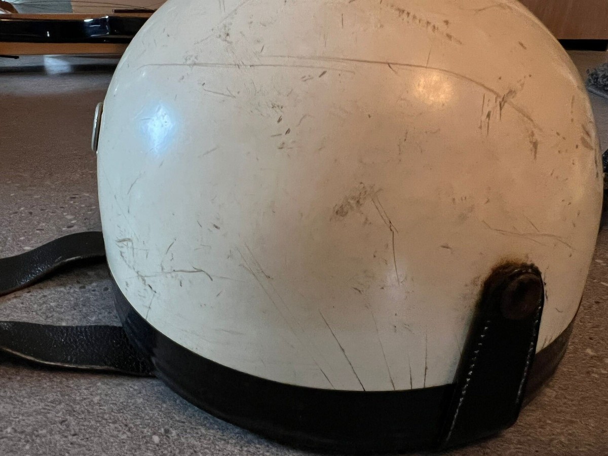 Vintage Helmet Casco AGV VALENZA Scooter Moped | eBay UK