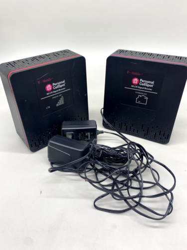 LOT of 7 T-MOBILE 4G LTE PERSONAL CELLSPOT Signal Booster Black - Good