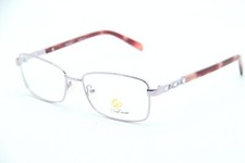 NEW OLEG CASSINI OCO368 651 SILVER PINK AUTHENTIC EYEGLASSES 53-16