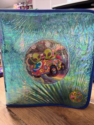 版画 GUMMY QUILL JUNX silk screen Edition 30 Lisa Frank vintage RARE Zoomer and Zorbit alien zip up