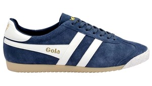 Hombre Gola Harrier Gamuza Deportes Gimnasio Caminar Jogging Fitness Zapatillas Todos Los Tamaños