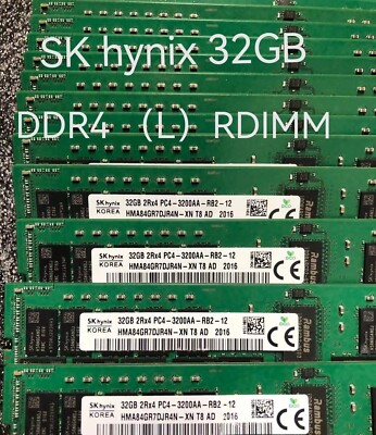 SK Hynix 32GB DDR4 3200MHz 2933MHz 2666MHz 2400MHz 2133MHz 288p