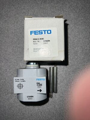 1 PCS NEW IN BOX FESTO manifold 170684 FRM-D-MINI Surplus Stock | eBay