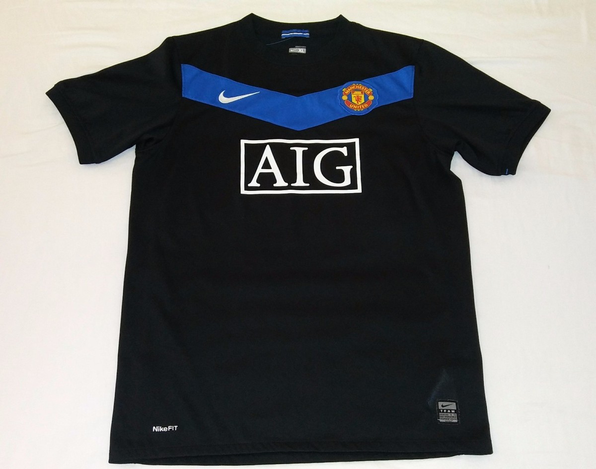 2009 MANCHESTER UNITED AWAY NIKE SMALL JERSEY ENGLAND