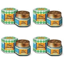 Pack of 4 Tiger Balm White Ointment | Effective Relief From Headache - 21ml |