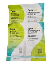 DevaCurl No-Poo Decadence Shampoo and Conditioner 1 Oz Set - "Pack of 2"