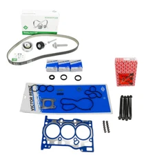 Cylinder Head Gasket Set + Bolts + Timing Belt for VW 1.0 12V CHY 02-37675-01 445.89