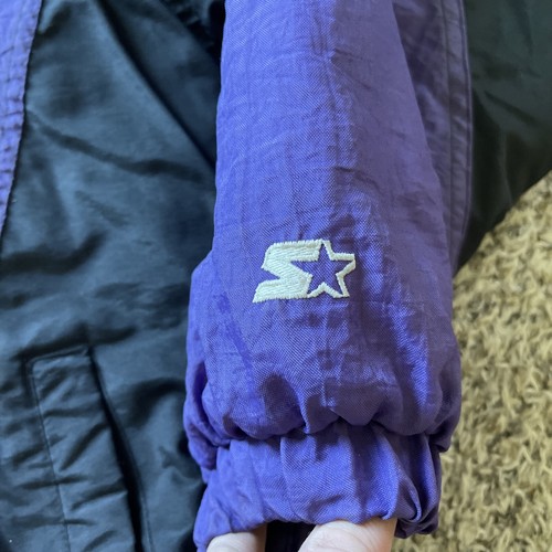 Vintage Colorado Rockies MLB Starter Jacket/Coat hooded Large - Picture 6 of 10