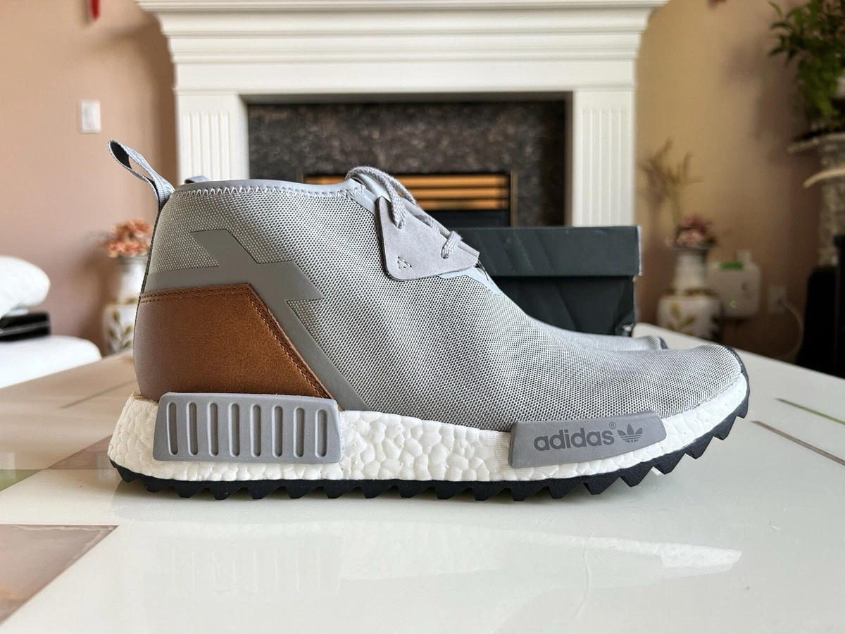 adidas gazelle silver green womens Shop Grey Mens NMD R1 Lace Up Sneakers – Shoebacca main image 0