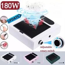 180W Strong Power Nail Dust Collector Nail Salon Equipment With Remove Filter
