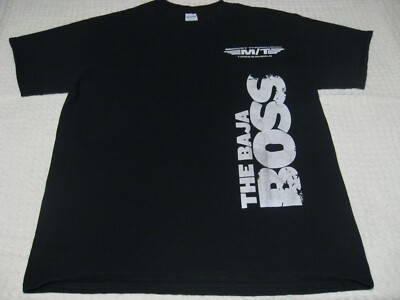 GILDAN Mickey Thompson MT ''The Baja Boss'' Tire PROMO Adult LARGE T-Shirt