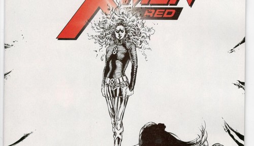 X-Men Red #1 1:1000 Phil Jimenez BW Variant Phoenix Jean Grey NM 2018 - Picture 3 of 5