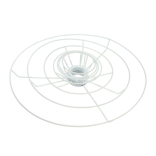 Lamp Wire Lamp Shade Rings Frame E27 DIY Table/Floor/Pendant Lamps 14/20/30CM - Picture 3 of 10