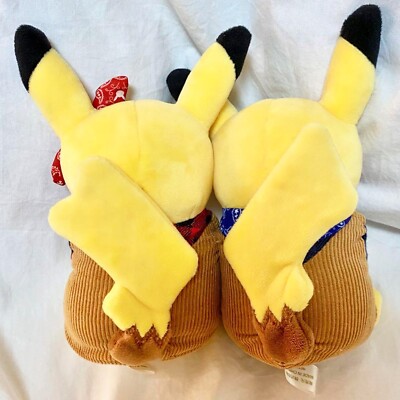 Pokémon Center Monthly Pair Pikachu October 2016 Plush Toy Farmer